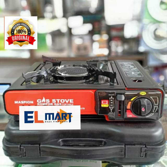 Kompor Gas Portable Gas Bhutane Kaleng Maspion EX 801FR  - 801 FR  Kompor Sushi BBQ Shabu EX801FR