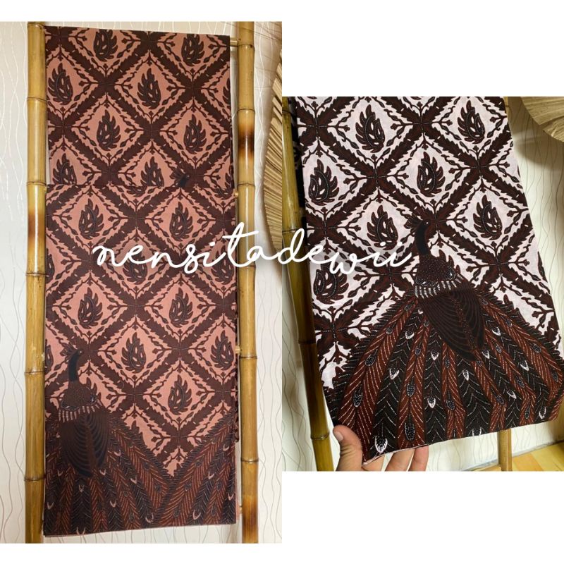 Jarik Instan Alusan - Motif Lesti Kejora / Warna Putih &amp; Rosegold