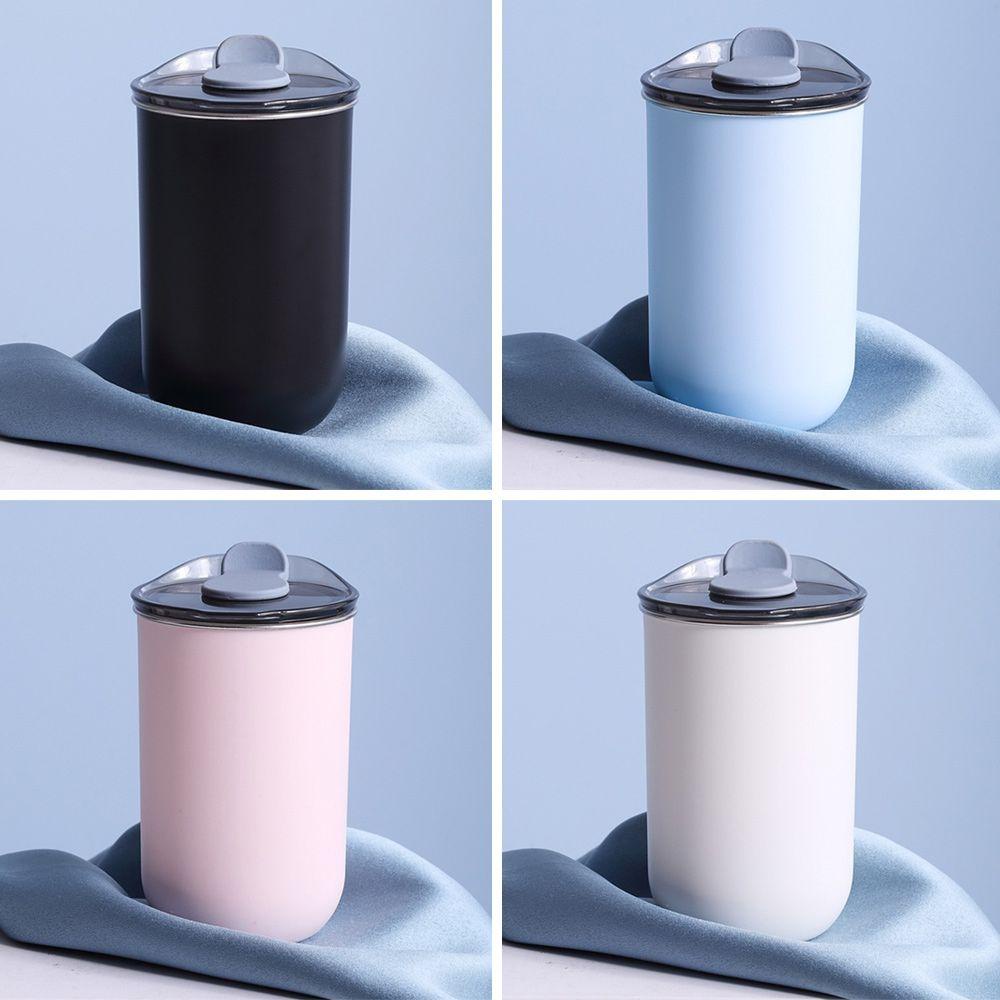 Solighter 300ml Botol Air Minum Cangkir Bir Air Teh Stainless Steel Anti Bocor