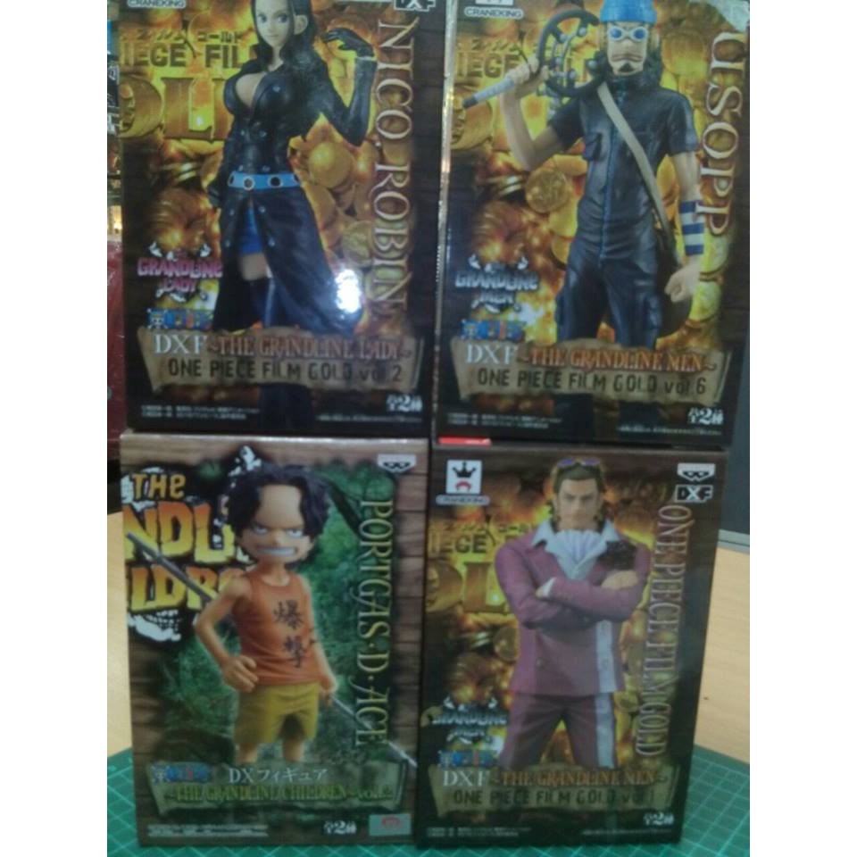 ORIGINAL DXF GRANDLINE MEN GOLDO / ROBIN / USOPP