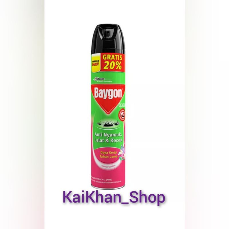 BAYGON Aerosol RANDOM [ 600ml ]