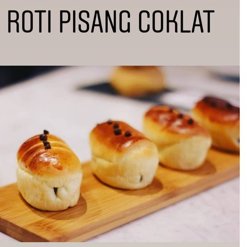 

Roti Pisang Cokelat Homemade