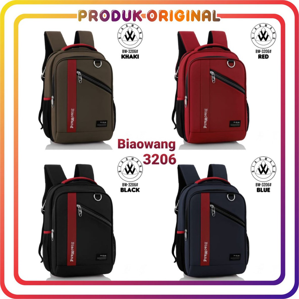 COD TAS RANSEL ORIGINAL BIAOWANG SERI 3206 NYLON WATERPROOF