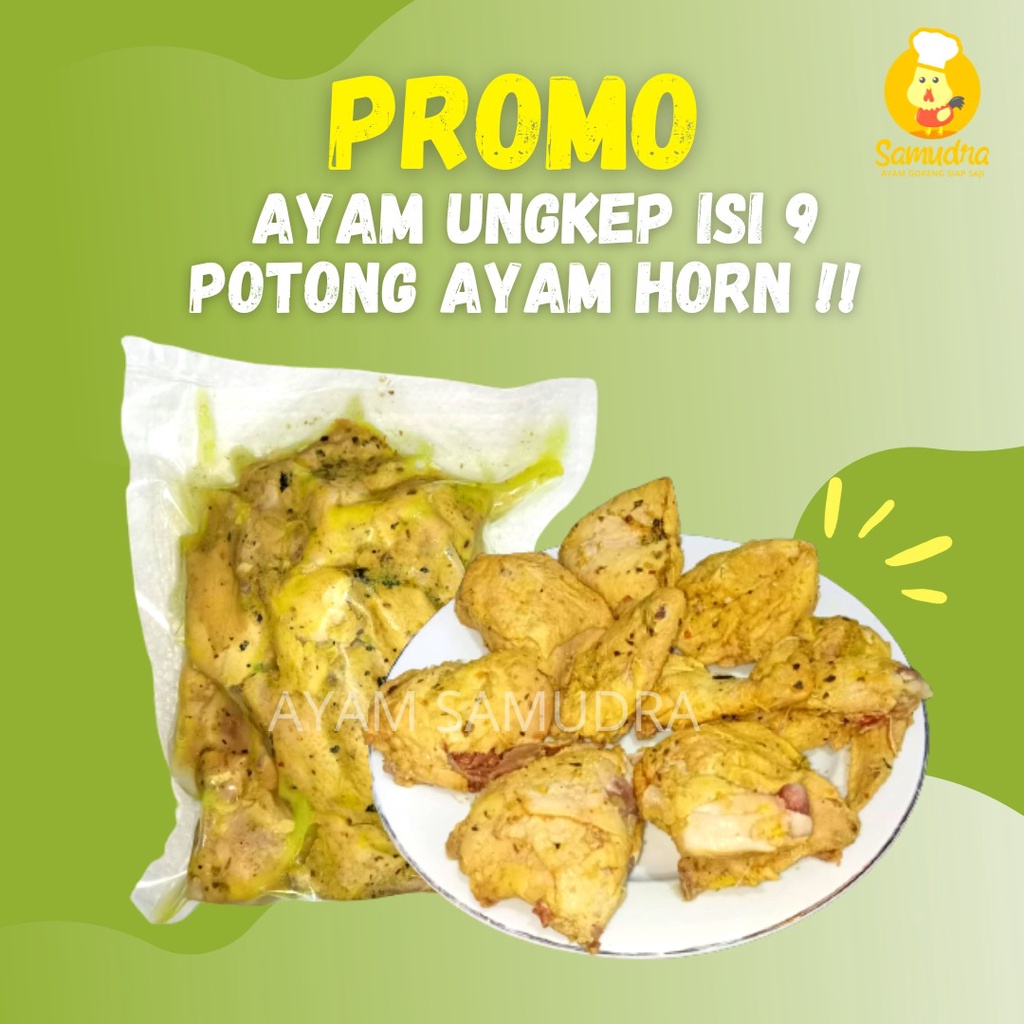 

AYAM SAMUDRA | AYAM UNGKEP BUMBU KUNING FROZEN MURAH SURABAYA