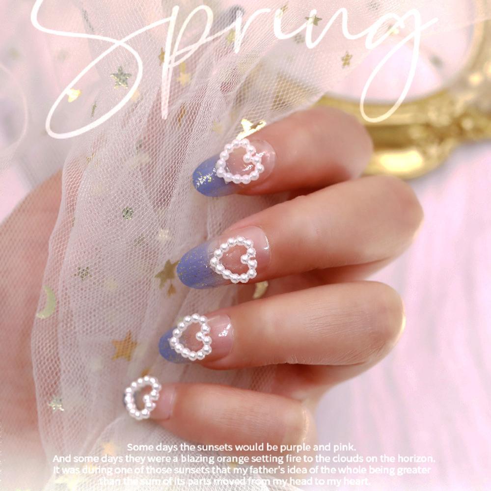 Dekorasi Nail Art Mutiara Agustina Putih Pesona Fashion Vintage DIY Nail Art