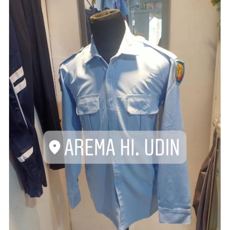 KEMEJA BIRU PDK / PDH PANJANG