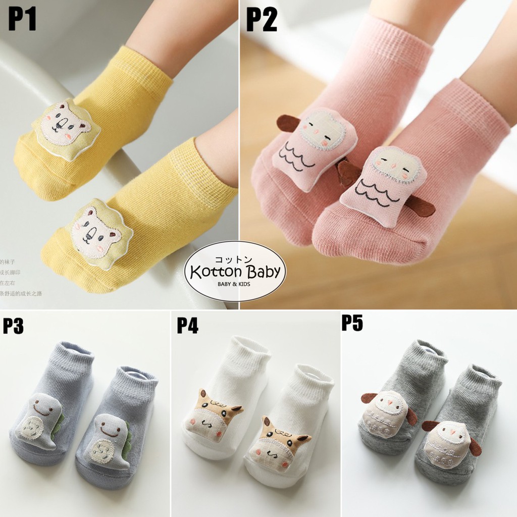 0-1 thn | KAOS KAKI BAYI ANAK IMPOR NEWBORN SOCKS LUCU KARAKTER KARTUN jczz catalog vol.P