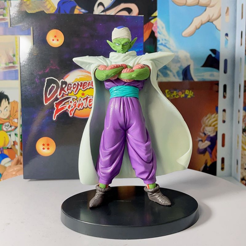 Mainan Action Figure Model Anime Dragon Ball DXF King Piccolo Dengan Jubah Bahan PVC Ukuran 17cm Untuk Koleksi