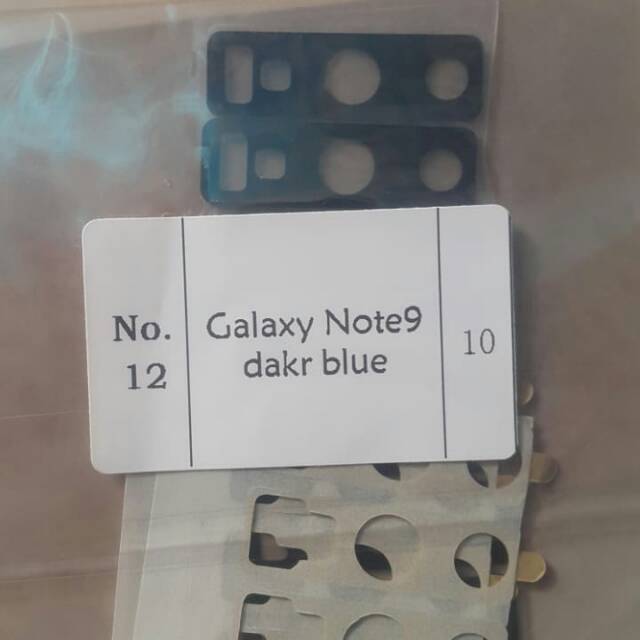 Kaca Kamera Samsung Galaxy Note 9 Dark Blue Lensa Kamera Belakang