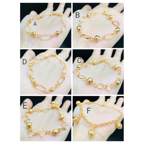 Mamk753. Gelang tangan xuping wanita lapis emas