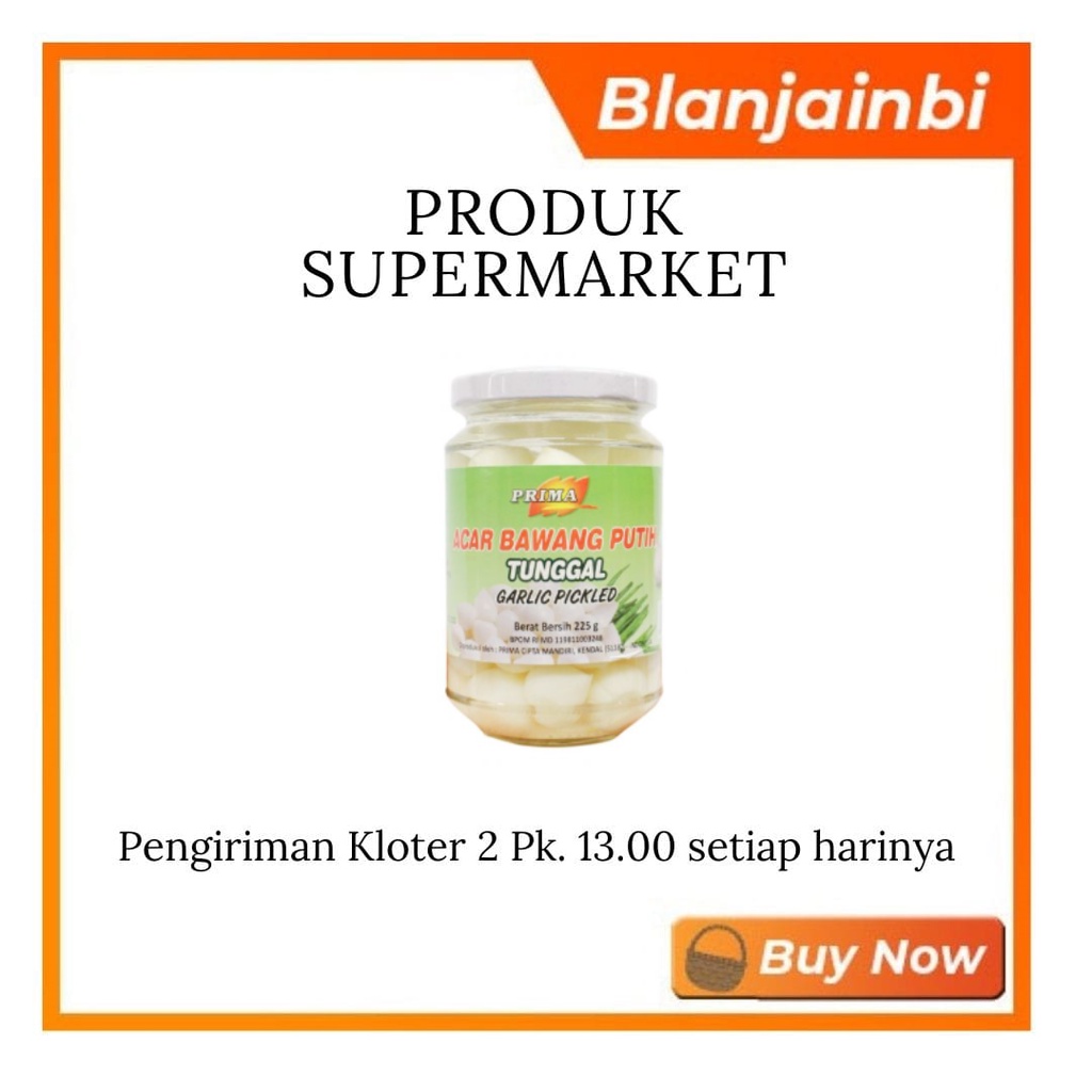 

Prima Acar Bawang Putih