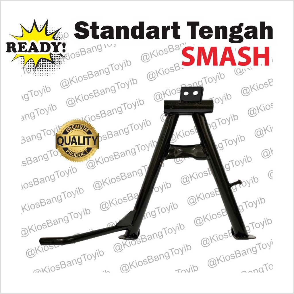 Standar Standart Jagang Jagrak Tengah Smash Shogun Hitam Tebal