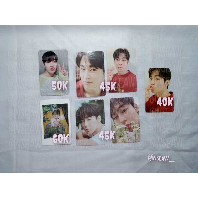 PHOTOCARD SF9 || PC DAWON SF9