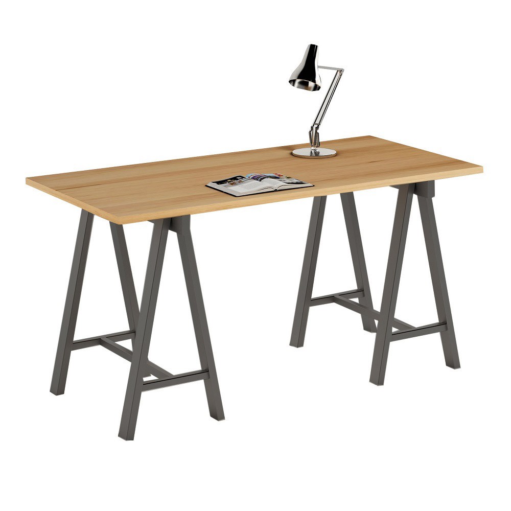 Jual Meja Kerja Kayu Besi - Meja Kantor Industrial | Shopee Indonesia