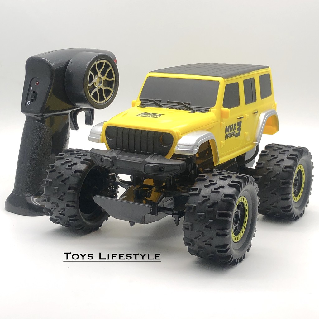 Jual Mainan Mobil Remote Control Rc Rock Crawler Jeep Rubicon 120