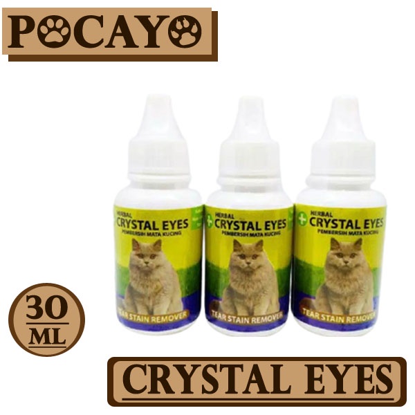 Crystal Eyes Obat Pembersih Mata Kucing 30ml