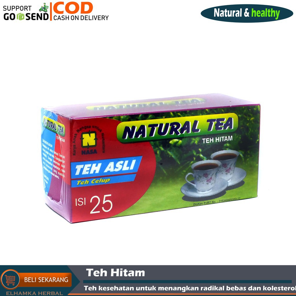 

COD NATURAL TEH CELUP HERBAL / TEH HITAM NASA / TEH KESEHATAN / AGEN NASA