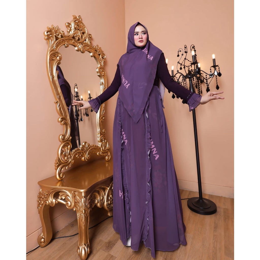 Rosalia Series By Yumna ORI Hijab Gamis Syari Kekinian BestSeller Terlaris Termurah Original Best Se