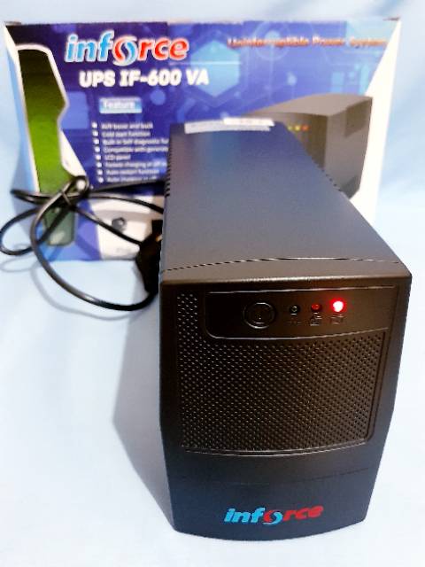 UPS Inforce 600VA / UPS 600VA Dilengkapi AVR &amp; STABILIZER IF 600 VA, UPS 650VA INFORCE DILENGKAPI AVR IF650