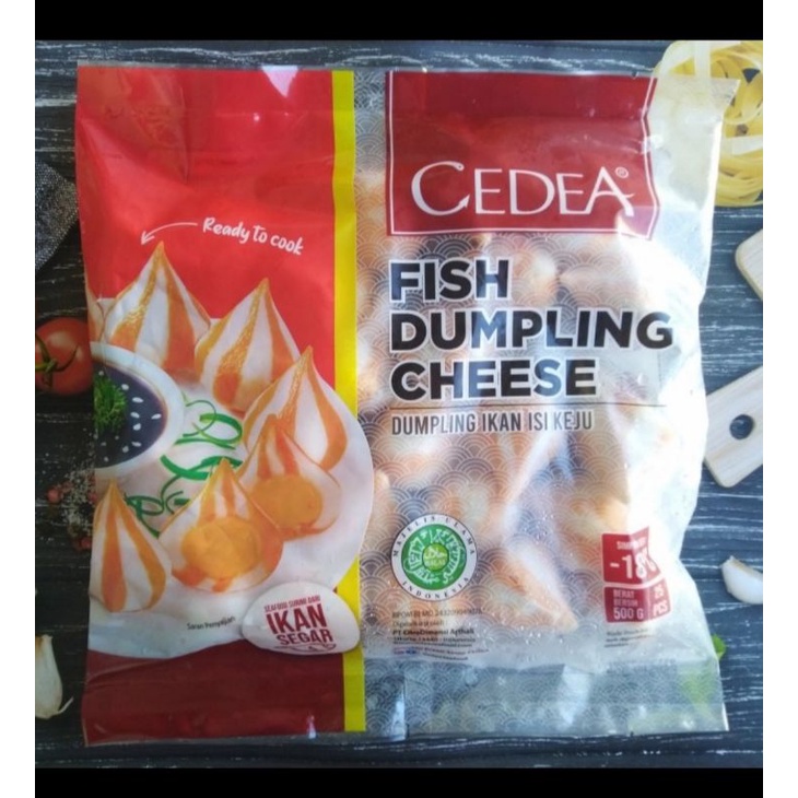 

cedea fish dumpling cheese