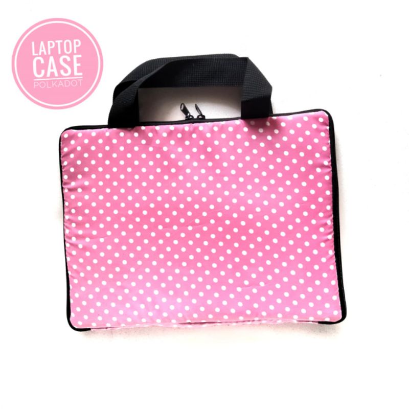 TAS LAPTOP/LAPTOP SLEEVES POLKADOT CUSTOM