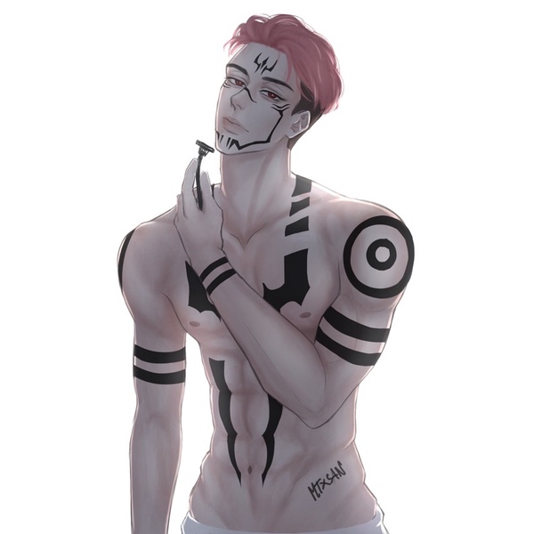 Artprint/Photocard Sukuna Ryomen Jujutsu kaisen