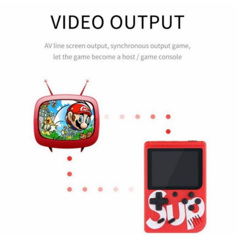 GAMEBOY SUP 400 IN 1 GAME BOY CONSOLE GAMEBOT GIMBOT RETRO FC CLASSIC 400IN1 GAMES GAMEBOX SUP