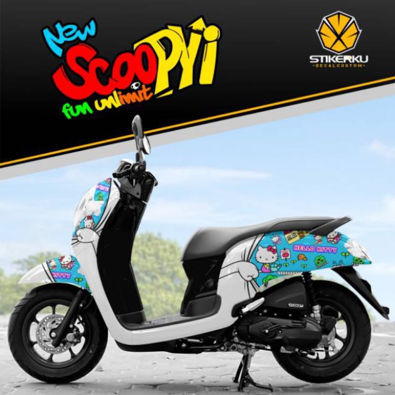 decal scoopy new / decal motor Scoopy / striping Scoopy new