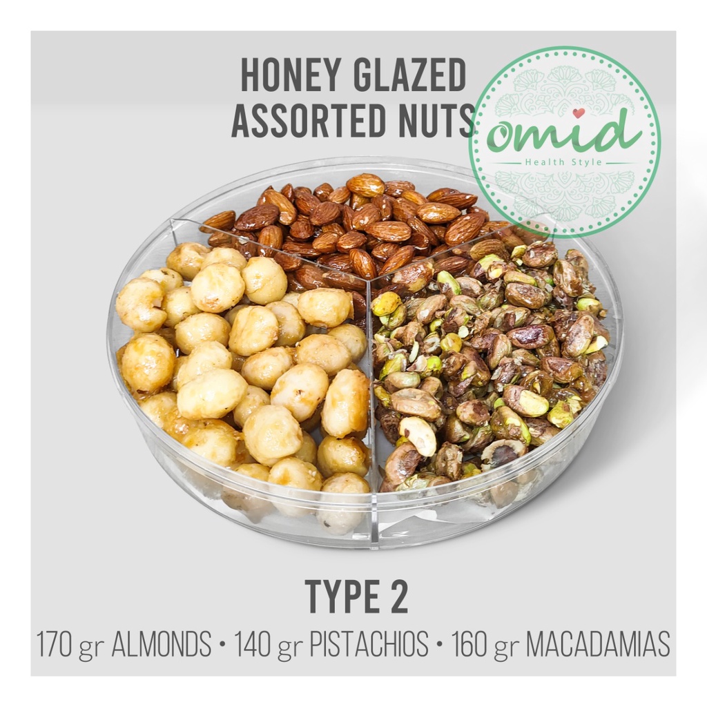 

Honey Glazed Assorted Nuts - Kacang Campur Dengan Madu [450gr]