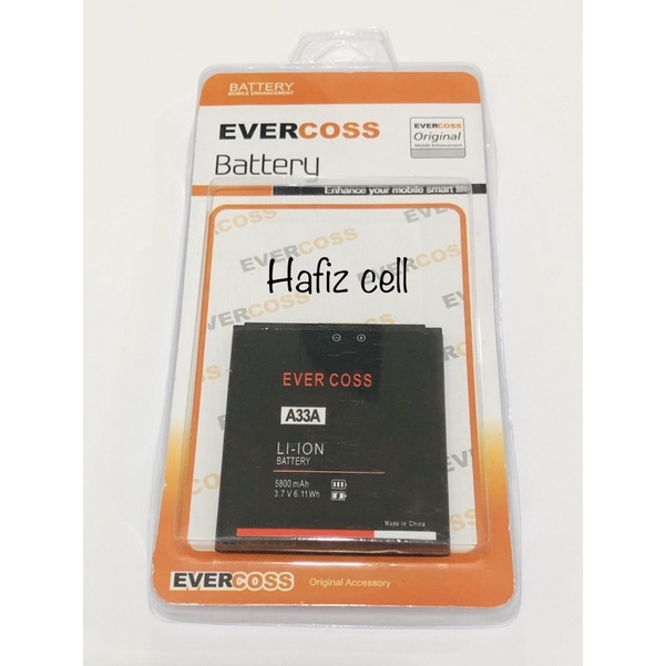 Battery batre Evercross A33A