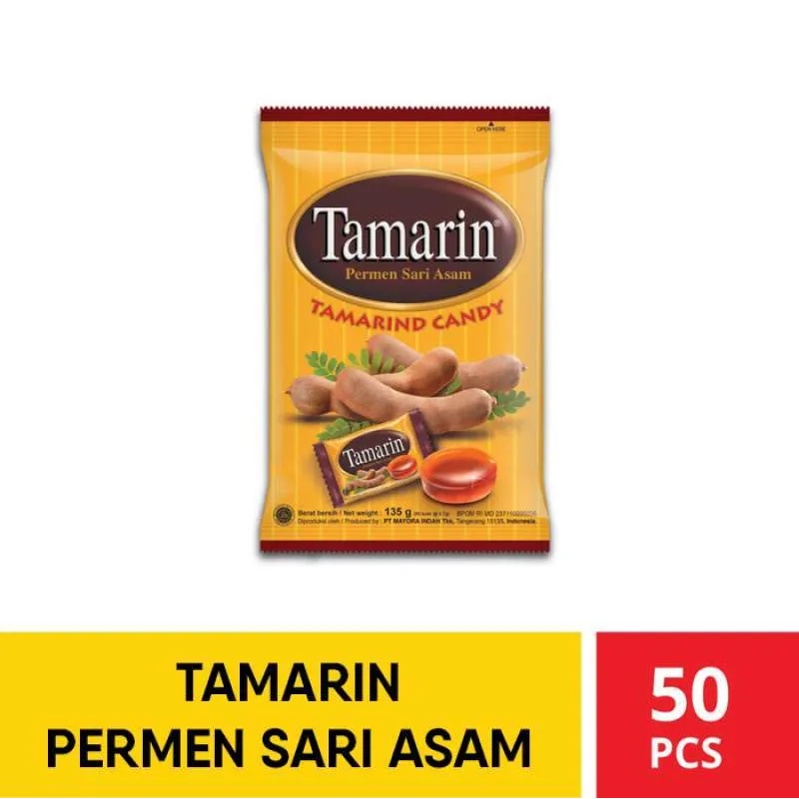 

Tamarin Permen Sari Asam 135G 1 Pak Isi 50 Pcs