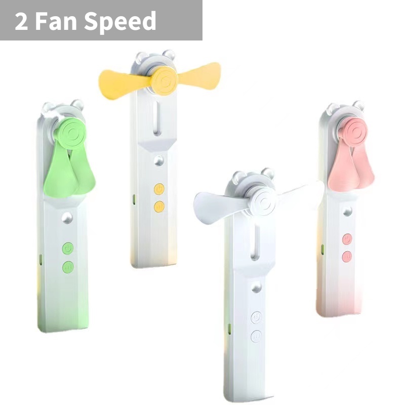 Miumui GENERASI 2 FYC Mini Nano Mist Spray + Fan Perawatan Wajah Mini Portable USB