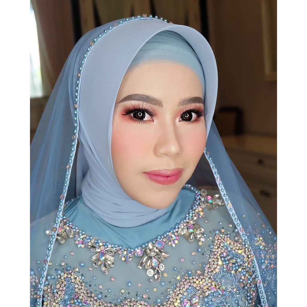 slayer pengantin diamond /kerudung pengantin /slayer pengantin /veil mutiara /slayer veil mutiara