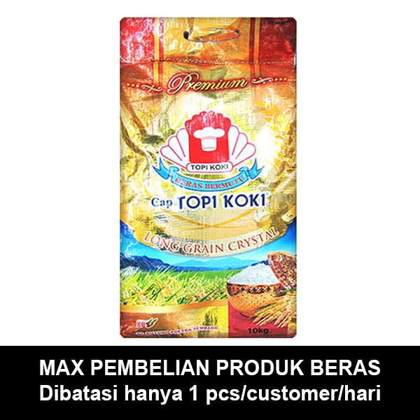 

Topi Koki Premium Lg Crystal 10Kg