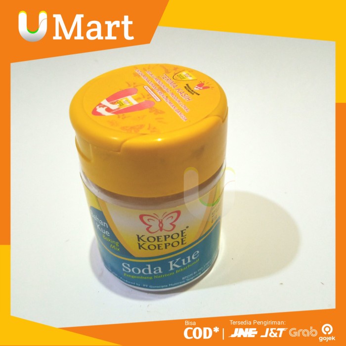 

U Mart - Soda Kue Koepoe Botol Kecil - Baking Soda Kupu Pengembang Kue