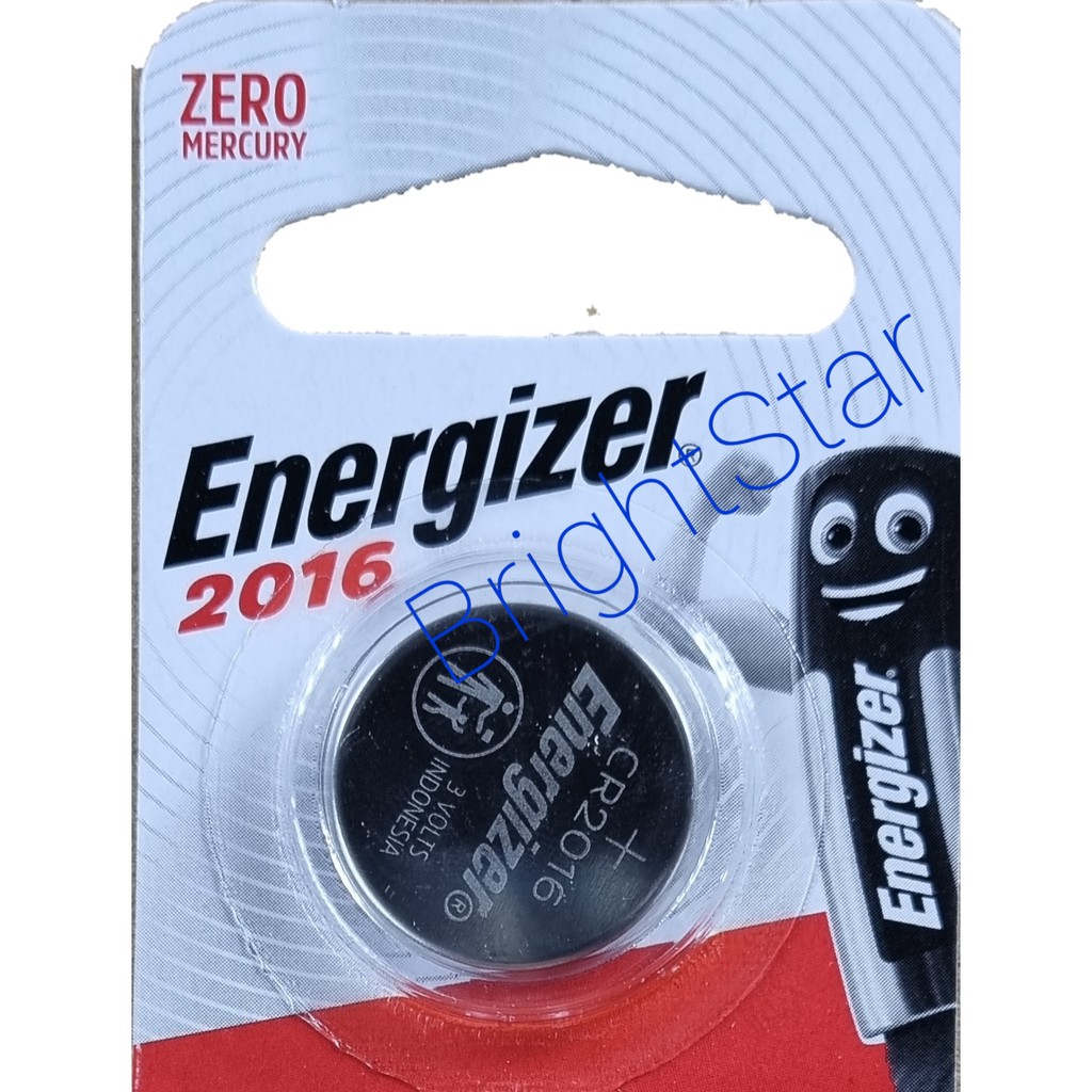 Baterai Kancing Energizer CR2016 (@1PC)