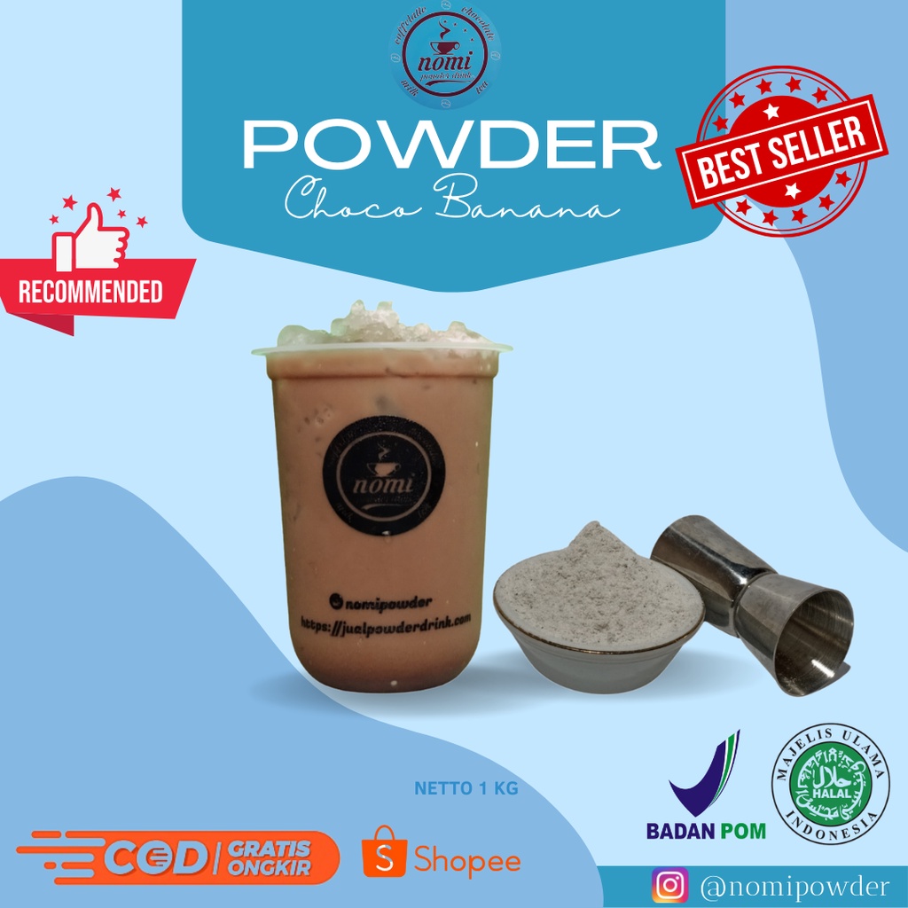 

Bubuk Minuman Premium CHOCO BANANA -Jakarta Bubble Drink | BPOM&HALAL