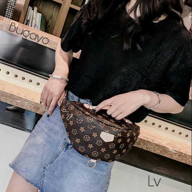 Tas Impor waistbag weist bag waist bag Weistbags lv lokal murah