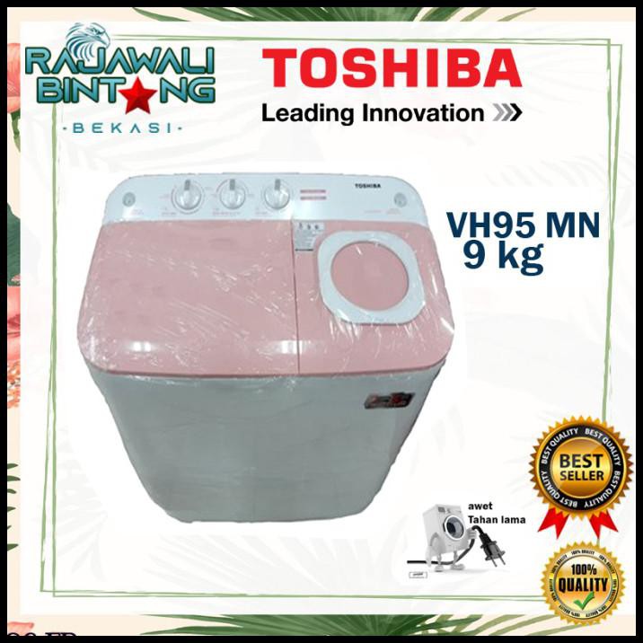 Mesin Cuci 2 Tabung Toshiba Vh-H95Mn(Wr) 8,5 Kg