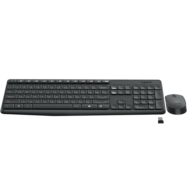 Keyboard Mouse Wireless Logitech MK235