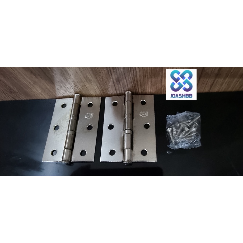 ENGSEL PLAT 3inch (7,5cm)  4inch (10cm) /engsel pintu jendela / ENGSEL PLAT