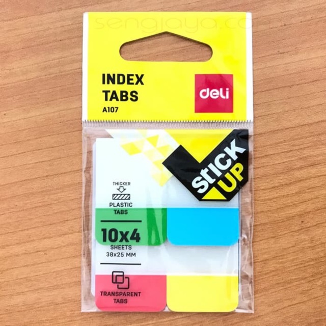 

Index Tabs A10702