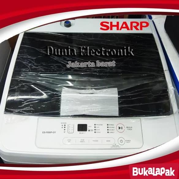Mesin Cuci 1 Tabung Sharp ESF 950P 8KG Full Otomatis Low Watt