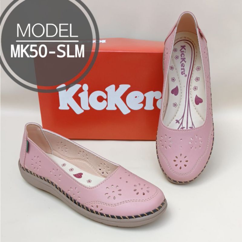 sepatu kickers wanita slip on murah grosir. mk 50