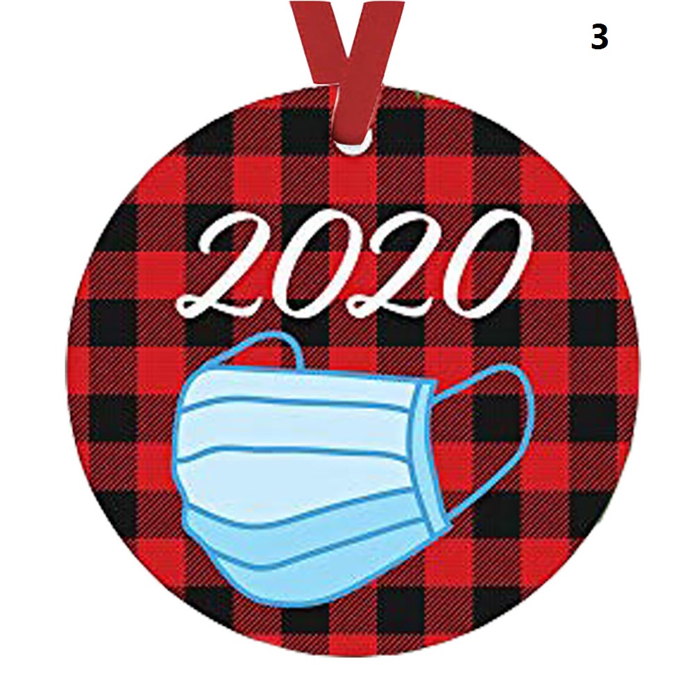 【TERSEDIA &amp; COD】2020 Kartu Ucapan Gantung Motif Santa Claus Untuk Pesta Natal