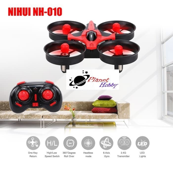 Box Drone Mini - Helikopter Rc - Drone Minion Nihui Nh - 010 Mini Rc Quadcopter Produk Terbaik