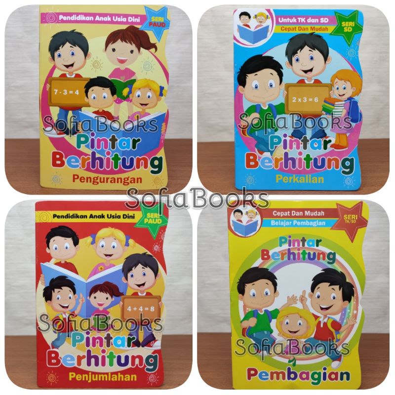 Jual Buku Pintar Berhitung Seri PAUD/TK/SD | Shopee Indonesia