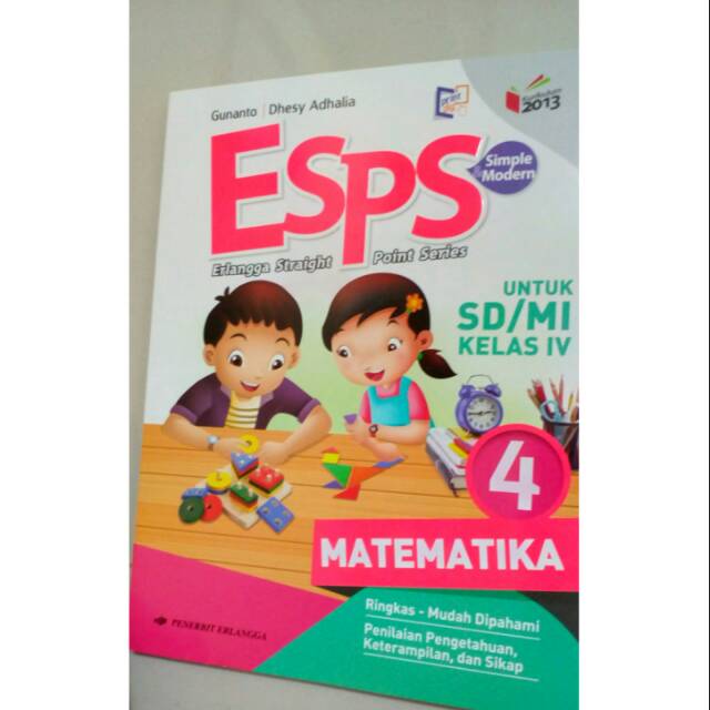 Esps Matematika Kelas 4 Kurikulum 2013 Shopee Indonesia