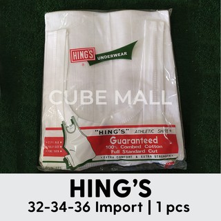 Hing s HK Kaos  Singlet  Pria  Ukuran  32 34 36 Isi 1 Pcs 