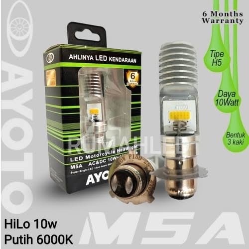 LAMPU BOHLAM LED AYOTO KAKI 3 SUPRA